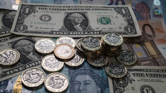 Sterling weaker following robust U.S jobs numbers